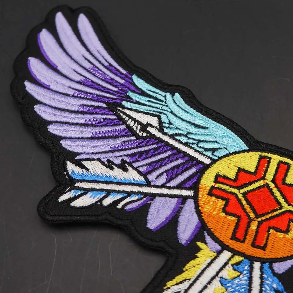 Wings Embroidery Patch Sticker Badge Clothes Decoration Back High-grade Iron-On