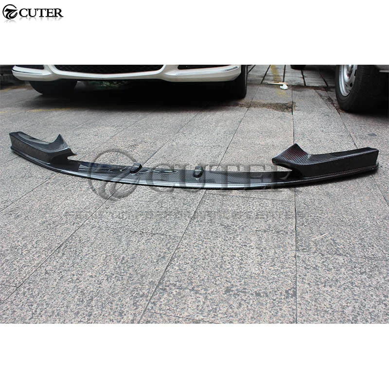 F22 2 Series M235 Mp Style Carbon Fiber Car Front Bumper Lip Spoiler for Bmw F22 M235i Car Body Kit 14-18