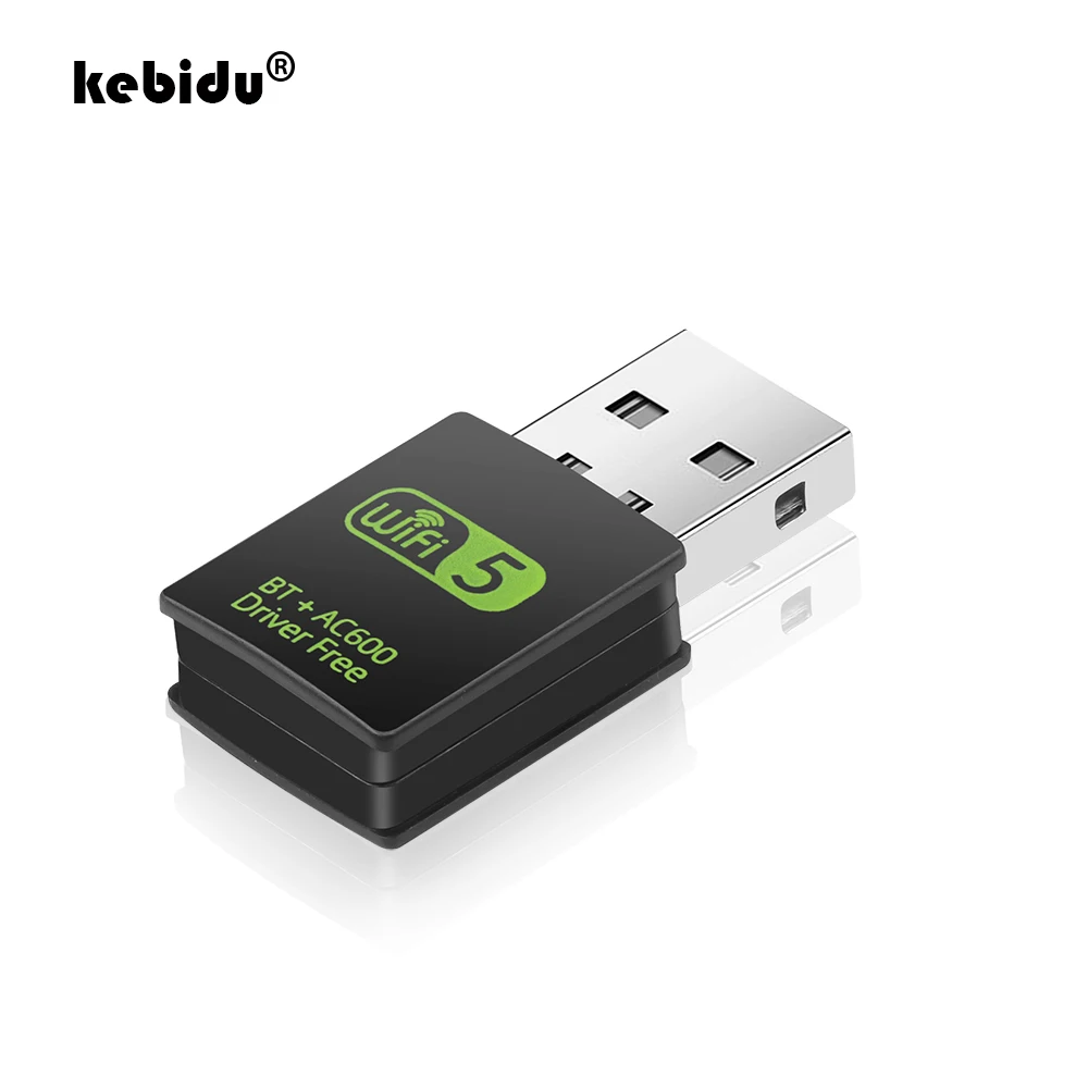 

USB WiFi Adapter Receiver 600Mbps 2.4G Bluetooth V4.0 Network Card Wireless WiFi Bluetooth Adapter Transmitter IEEE 802.11b/g/n