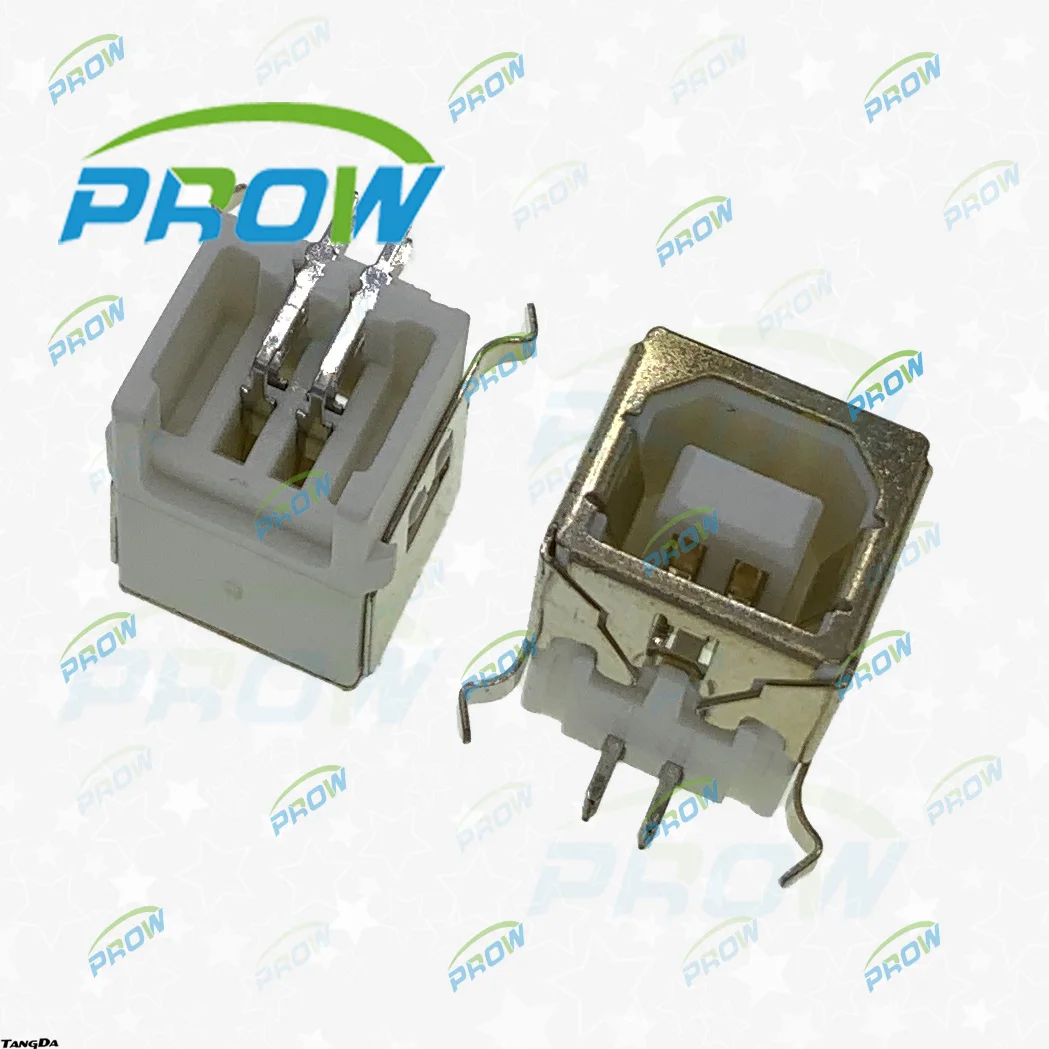 

ECE USB B/F B Женский изгиб тип B прямоугольник 90 градусов разъемы ESB021000 PROW V