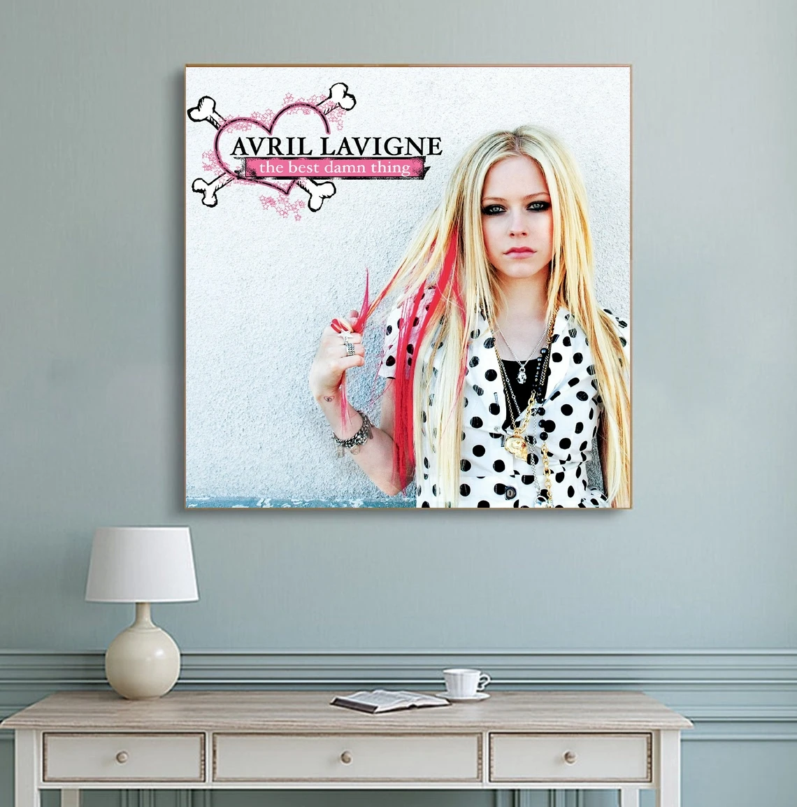 Avril Lavigne The Best Damn Thing Music Album Poster Canvas Art Print Home Decoration Wall Painting ( No Frame )