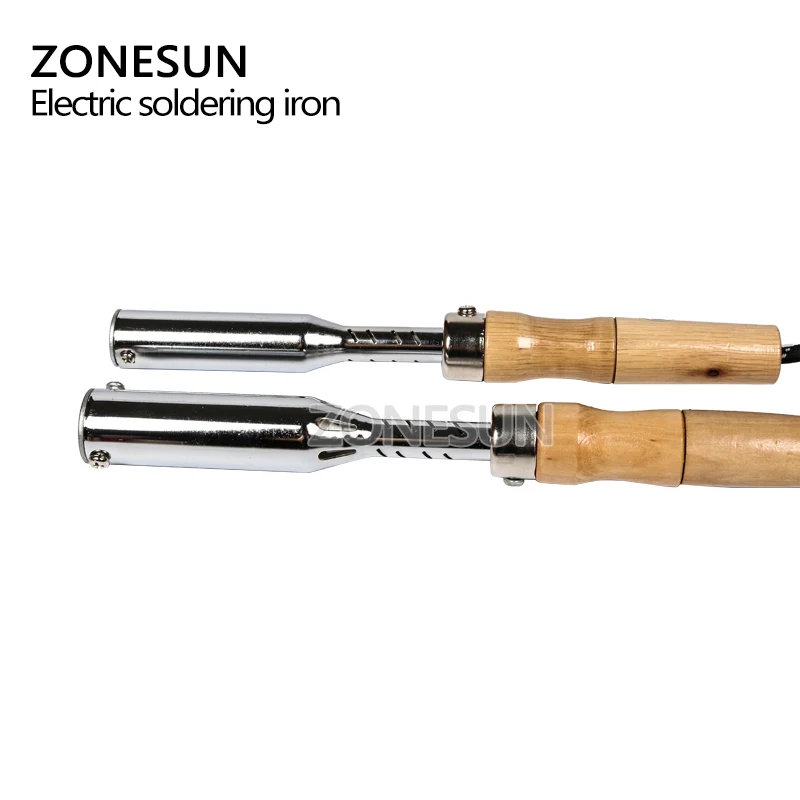ZONESUN embossing machine Hot Stamping machine Leather Custom Logo Printing Soldering Iron For Wood Food Cookie Cake Branding