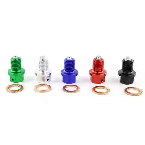 Magnetic Oil Drain Plug Bolt M12x1.5 For Honda CBR900RR/954RR CBR650R CR125R CRF300L/250L/1000L CRM250R CTX700 GromMSX125 NC700X