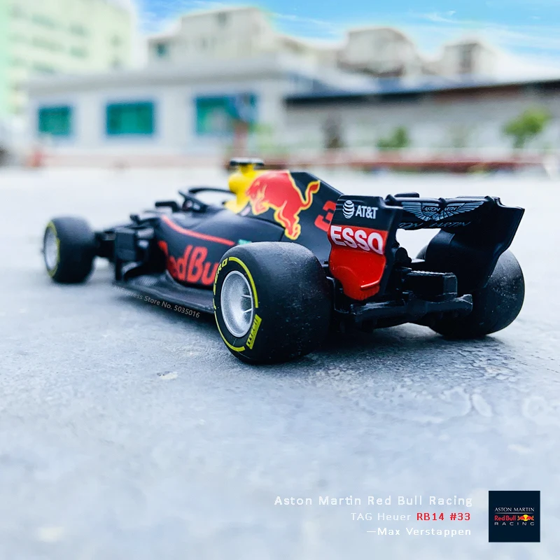 Bburago 1:43 Ferrari F1 Red Bull Benz Formula One RB16B No. 33 racing alloy die-cast toy car model SF90 W10 RB15 RB13 SF71  SF16