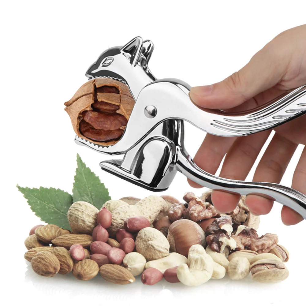 Sheller Opener Multi-Function Pine Pecan Hazelnut Plier Squirrel Shape Quick Walnut Cracker Almond Nut Pecan Nuts Nutcracker