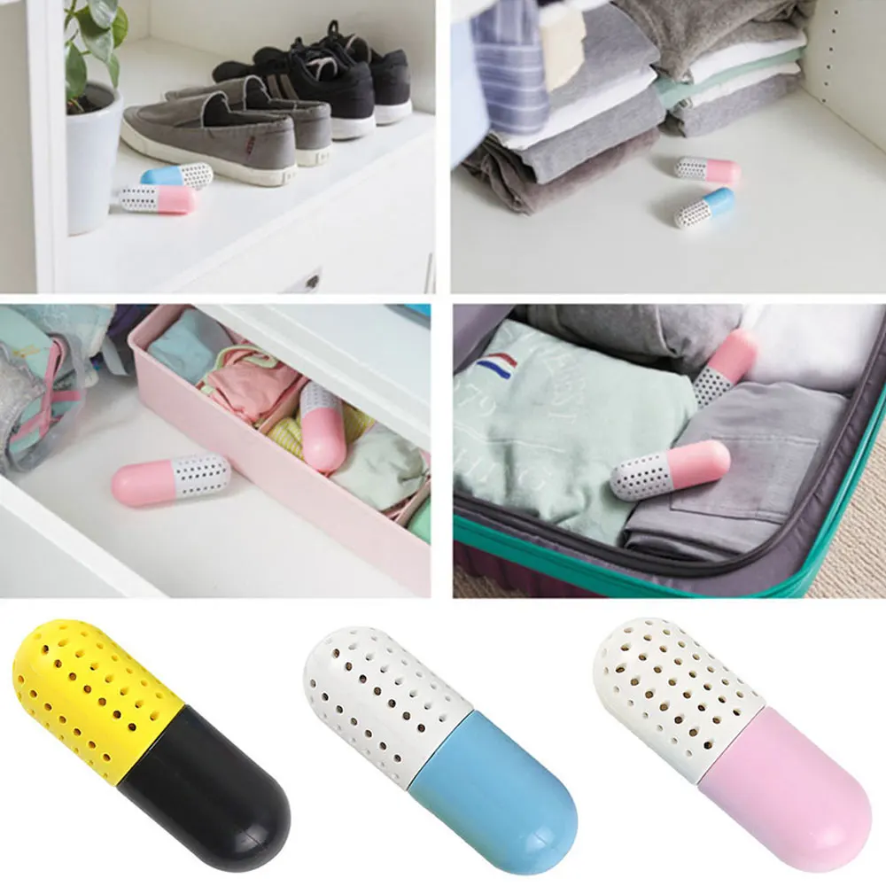 1Pcs  BYEPAIN Shoes Deodorizer Capsules, Carbon Deodorant Dehumidifier Tool, Deodorant Balls for Sneakers, Shoes, Gym Bag