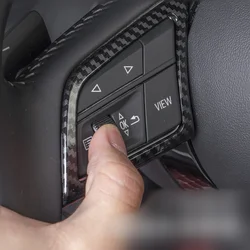 New Product 3pcs ABS Carbon Fiber Steering Wheel Trim Covers Car Accessories For Audi A3 8Y 2020 2021 Sedan/Hatchback