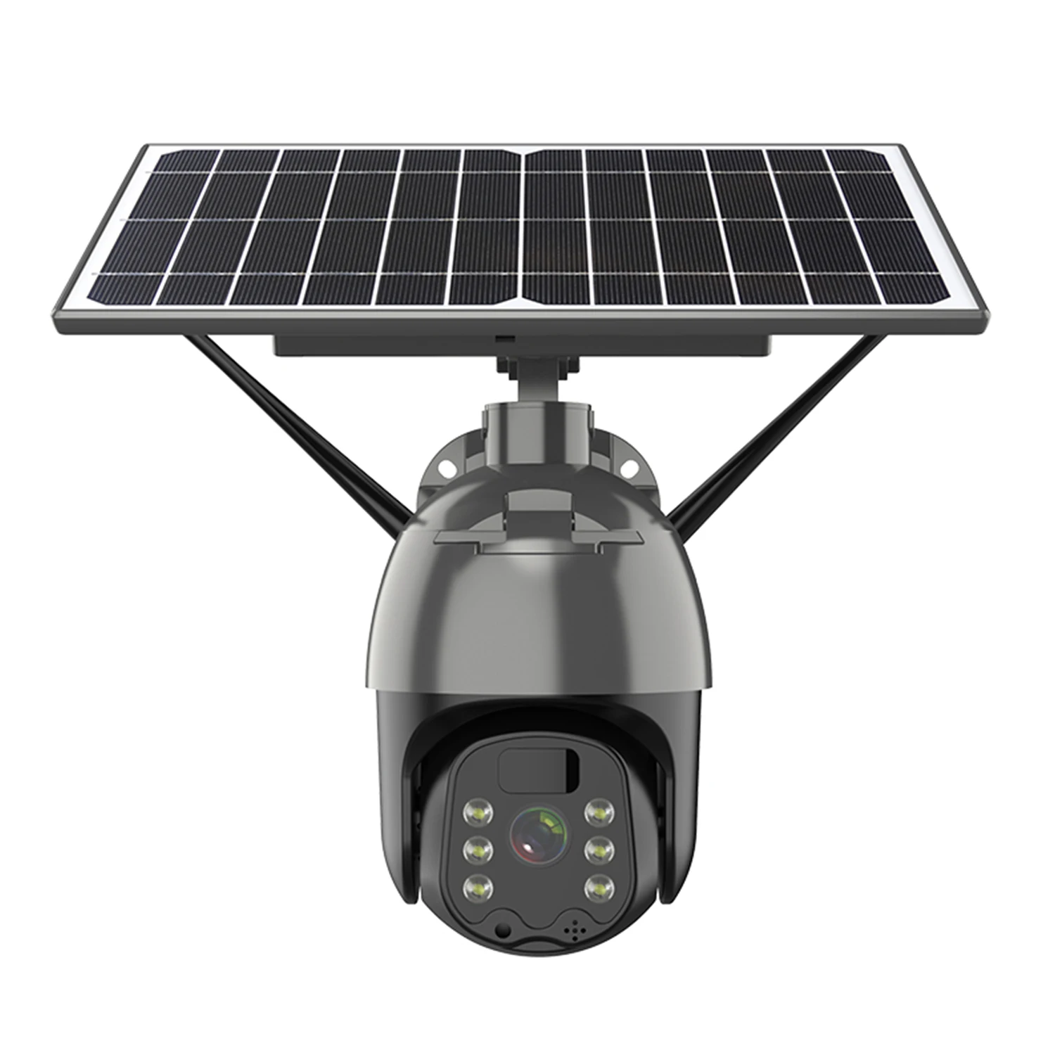 

Solar Camera Outdoor Wireless PTZ - WiFi Home Spotlight Camera System, Rechargeable Battery Powered 1080 HD Color Night