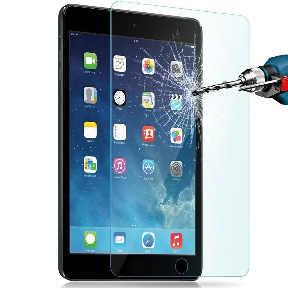 

2020 Tempered Glass Screen Protector Tempered Glass Screen Protector for iPad 2 3 4 5th 6th Air Mini 7.9 Pro 9.7 10.5