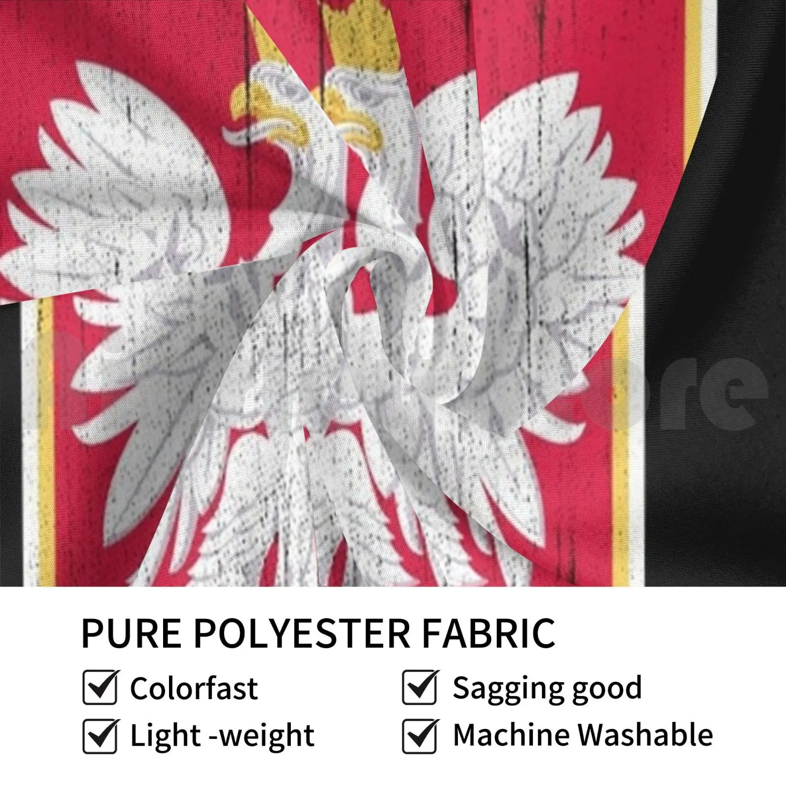 Polska Polish Coat Of Arms Eagle Flag Poland Tapestry Background Wall Hanging Pole Polish Poland Polish Eagle Proud
