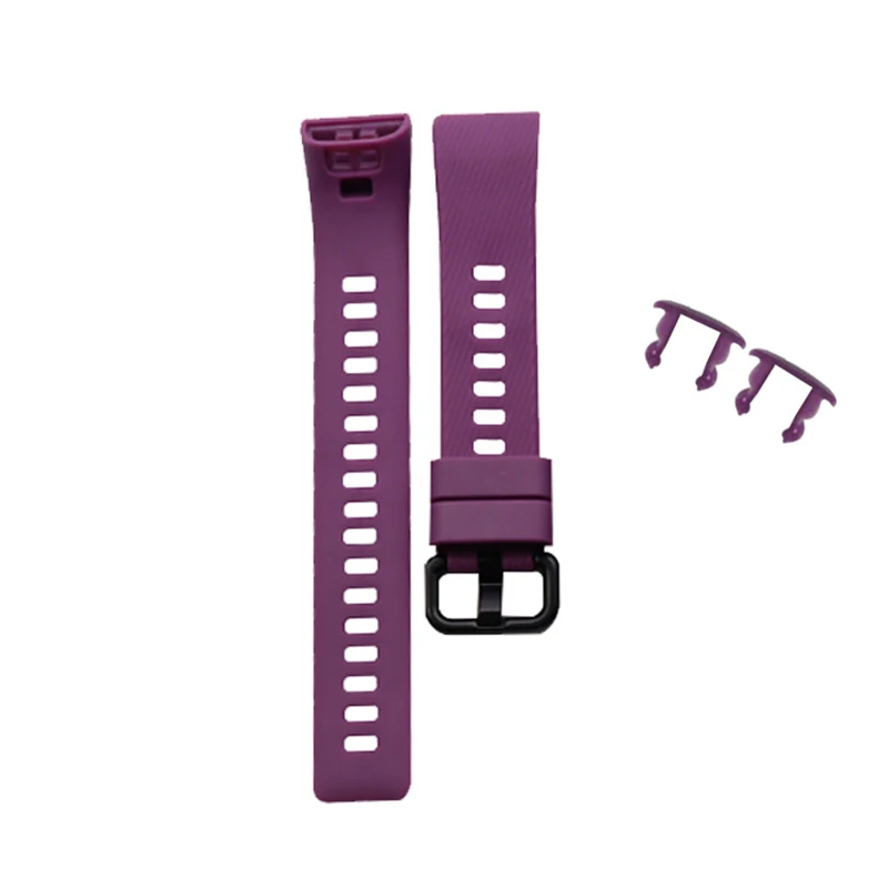 For Huawei Band 4 Pro Strap Soft Silicone Bracelet Watchband Sport Replacement Wrist Strap For Huawei 3/3 Pro Watch Accessories