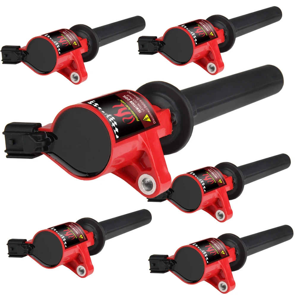 6PCS High Performance Ignition Coil DG500 For Ford Escape Mazda Tribute Mercury C1458 FD-502 1L8Z12029AB 5C1617