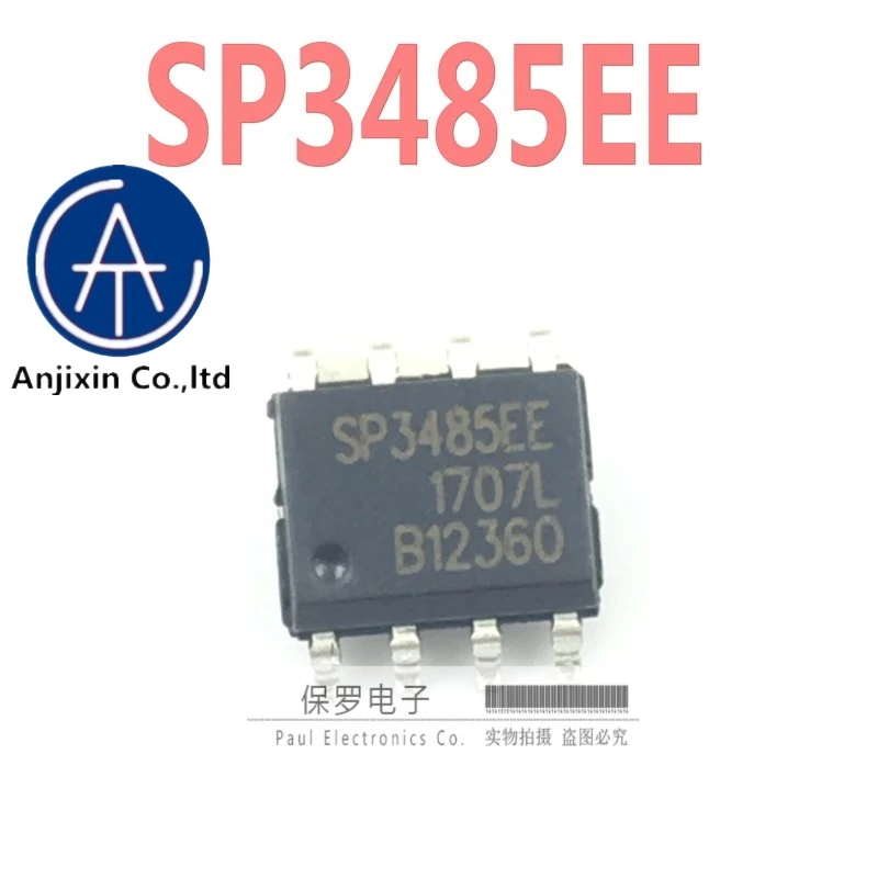 10Pcs 100% ต้นฉบับใหม่ RS-485 Transceiver SP3485EEN SP3485EE SP3485 SOP-8 Real สต็อก