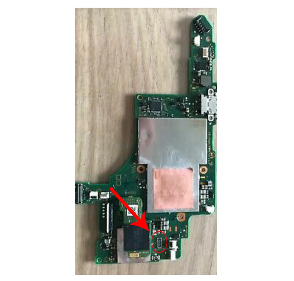 1pc Original for Nintend Switch SD card reader FPC connector socket Memory micro TF card reader connector Slot For NS Switch