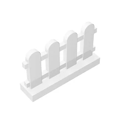 10pcs MOC Brick Parts 33303 Picket Fence 1 x 4 x 2 Paled Compatible Building Block Particle DIY Kid Puzzle Brain Toy Gift