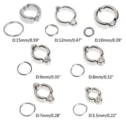 5.5mm-14.5mm Parrot Leg Ring Bird Flying Rope Foot Ring Outdoor Accessories for control bird flying outdoor