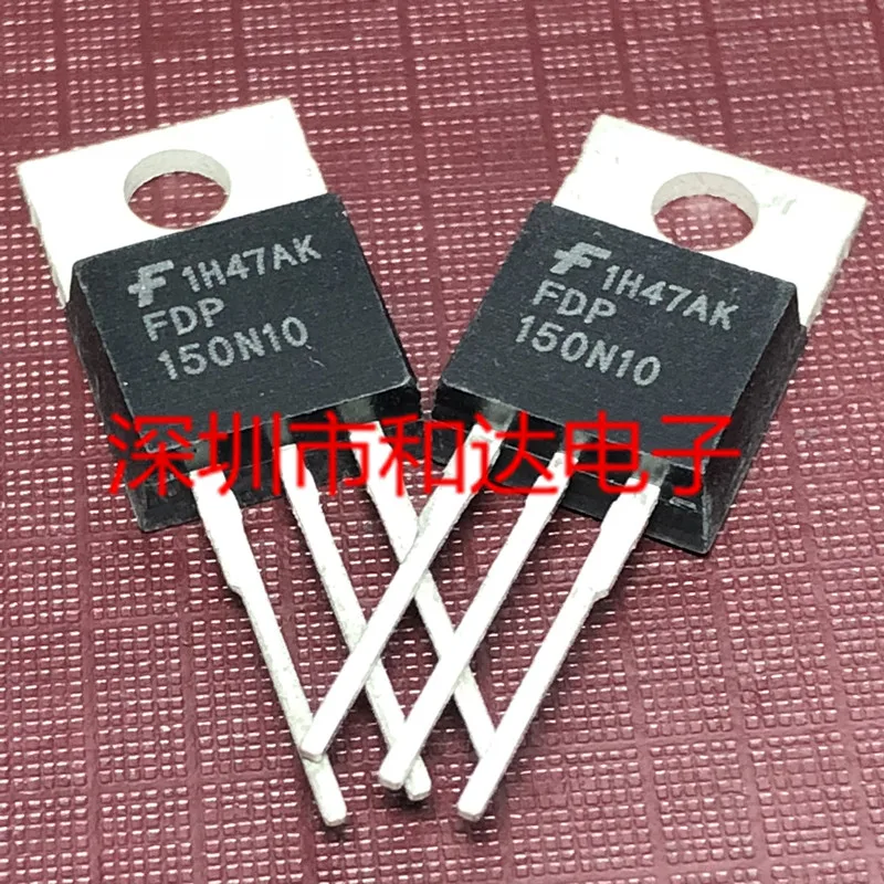 10pcs FDP150N10 TO-220 100V 57A