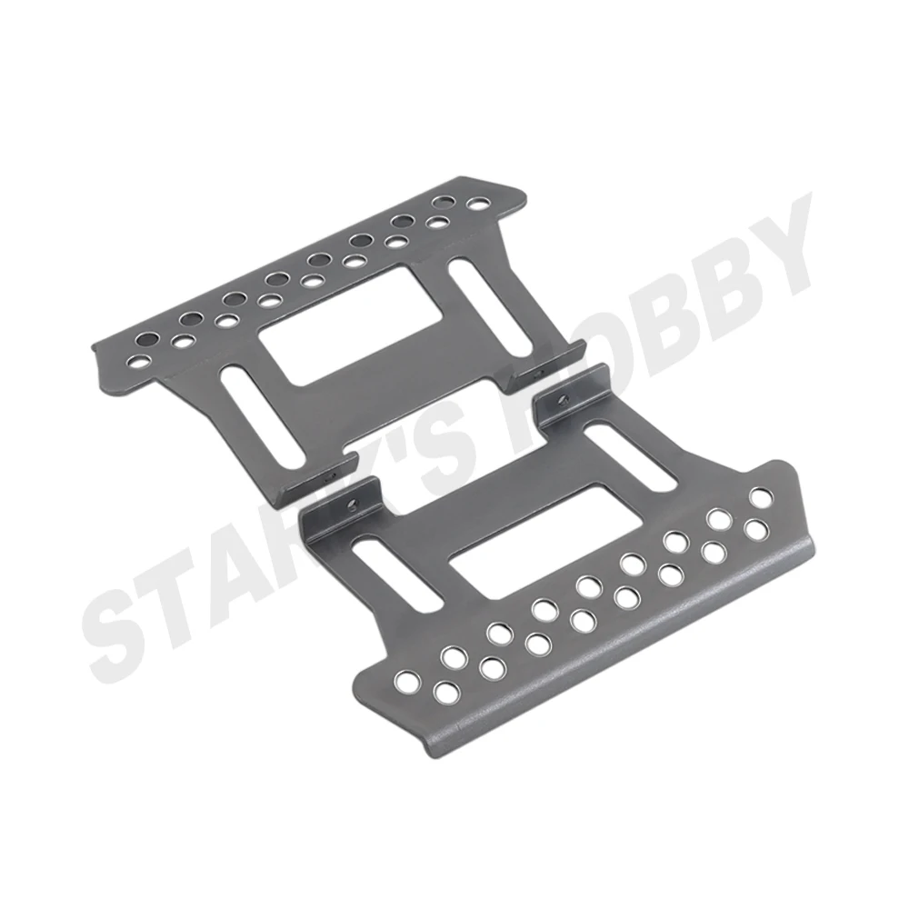 Armor Shield Side PlatesMetal foot pedal for 1/10 RC Crawler Axial SCX10 RC4WD TF2 RGT 86100 Upgrade Parts