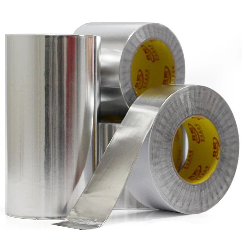 High Temperature Resistance Waterproof Tape Aluminum Foil Thicken Butyl Tape Wall Crack Roof Duct Repair Adhesive Tape 5-10M