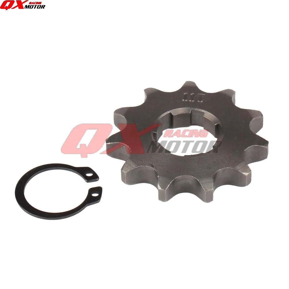 428 Chain 20mm 10 11 12 13 14 15 16 17 18 19 Teeth Front Engine Sprockets For 50 110 125 160cc Dirt Pit Bike ATV Quad Motorbike