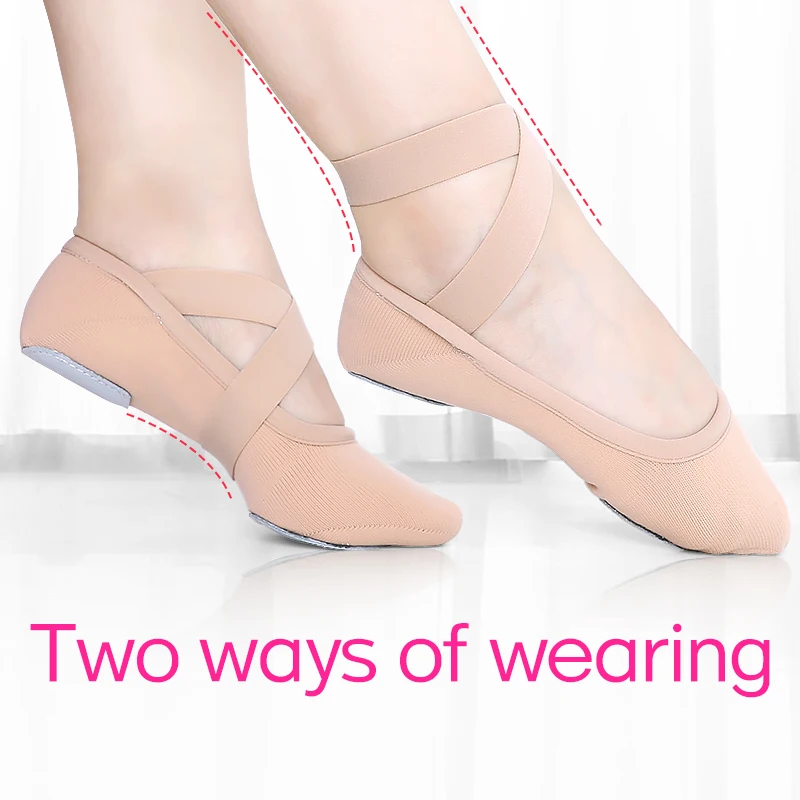 Vrouwen Stretch Ballet Schoenen Ballet Slippers Professionele Elastische Ballet Schoenen Volwassen Vrouwen Yoga Gymnastiek Danceing Schoenen