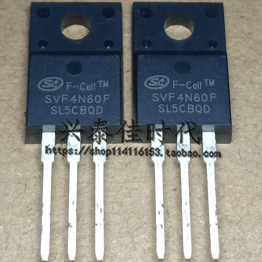 

Original 2PCS/ SVF4N60F 4A/600V TO-220F