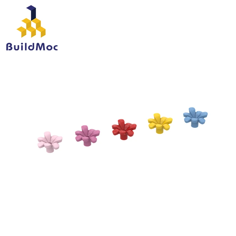 BuildMOC 32606 Flower (X) For Building Blocks Parts DIY Construction Classic Brand gift Toys