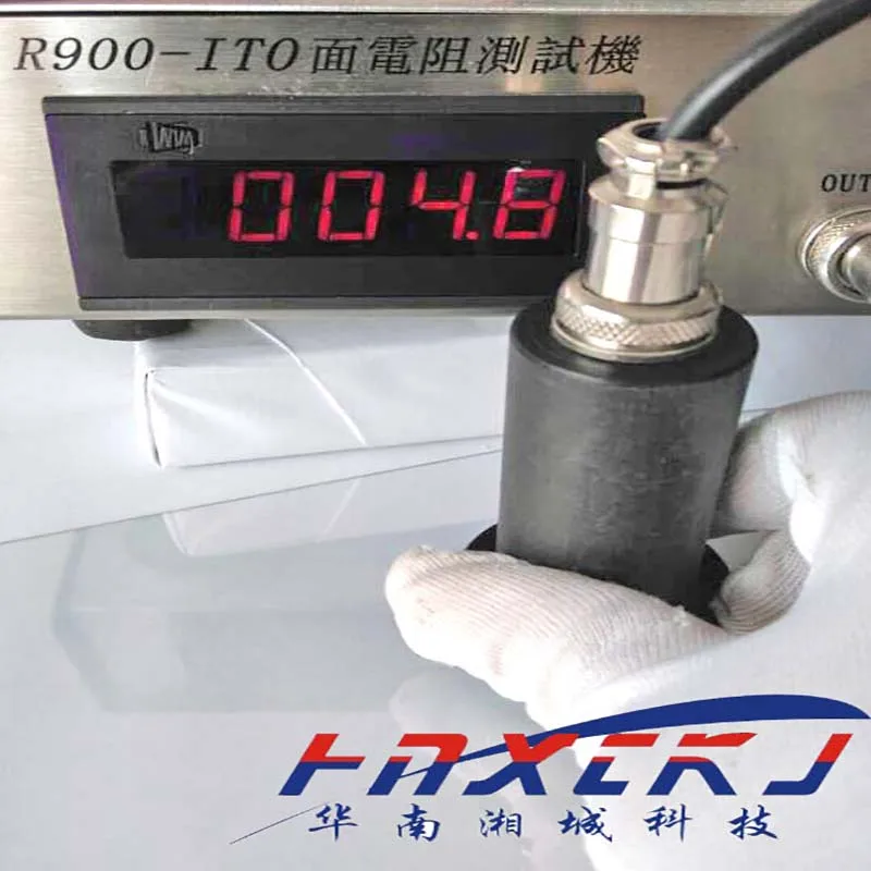 إيتو موصل الزجاج المقاومة أقل من 6Ohm نفاذية آكل من أو يساوي 84% 100X100mm استخدام المختبر