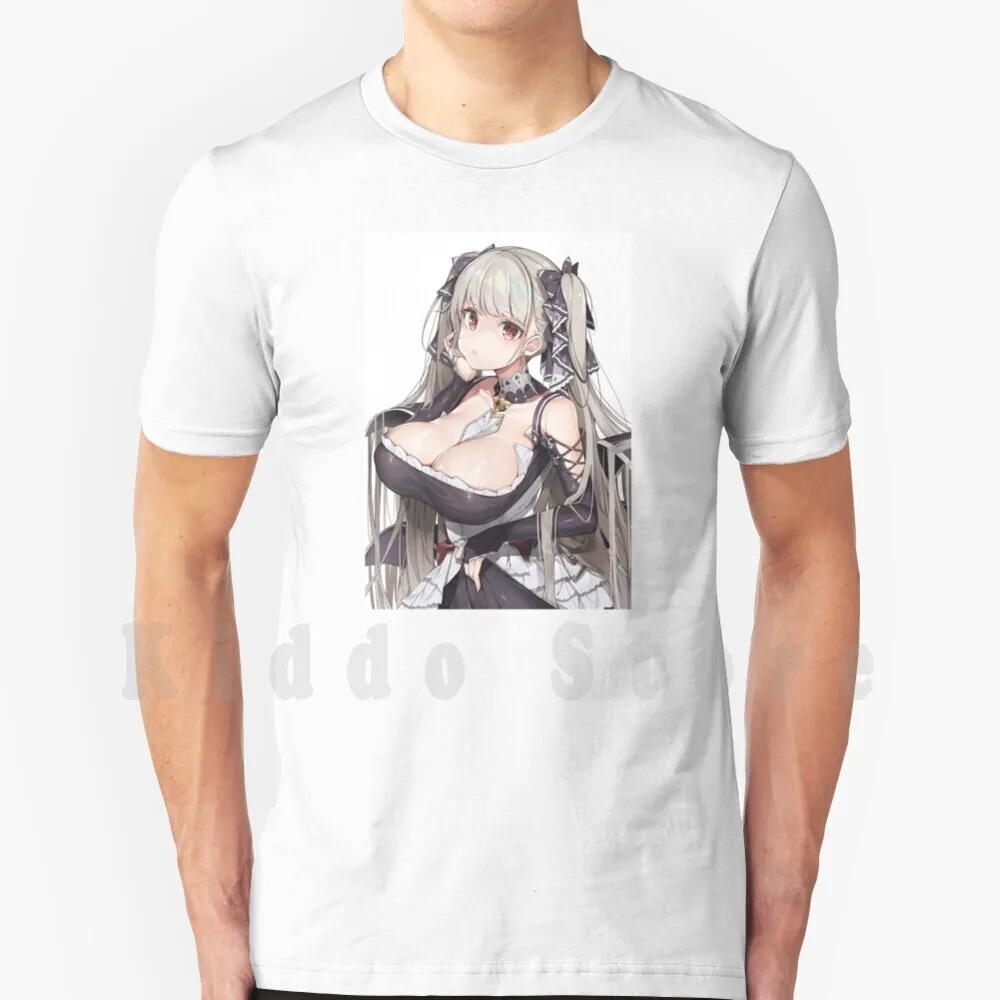 Formidable-Azur Lane T Shirt Cotton Men DIY Print Cool Tee Azur Lane Anime Azur Lane Atago Manga Akagi Enterprise Waifu Azur