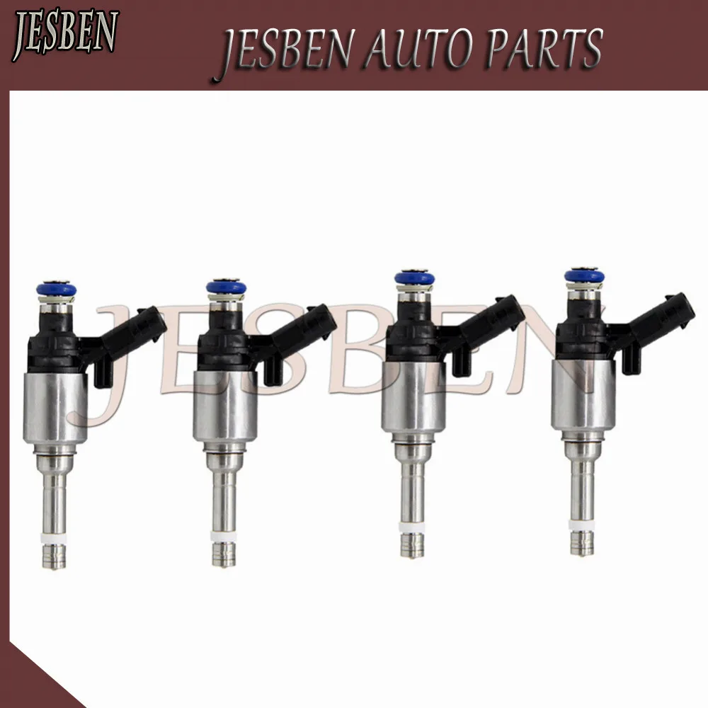 

4PCS 06H906036G Fuel Injector fit For AUDI A3 A4 A5 A6 A8 Q3 Q5 TT 2.0 TFSI quattro 2004-2017 Part NO# 06H906036E 06H906036P