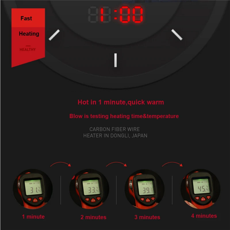 Warm Men Women Winter USB Infrared Heating Vest Flexible Electric Thermal Waistcoat Fish Hiking Euro Size S-4XL Outdoor Jackets