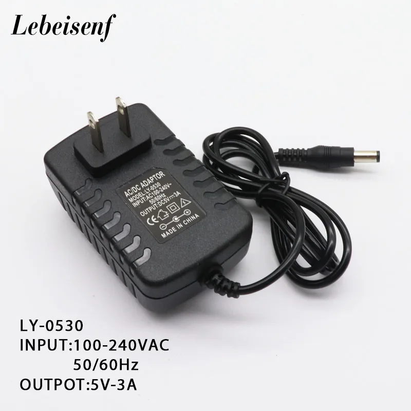 Power Supply Adapter DC5V2A 5V3A  Universal Charger DC5V  Hoverboard Charger AC 220V to 5V suitable for light strip 5V WS2812B