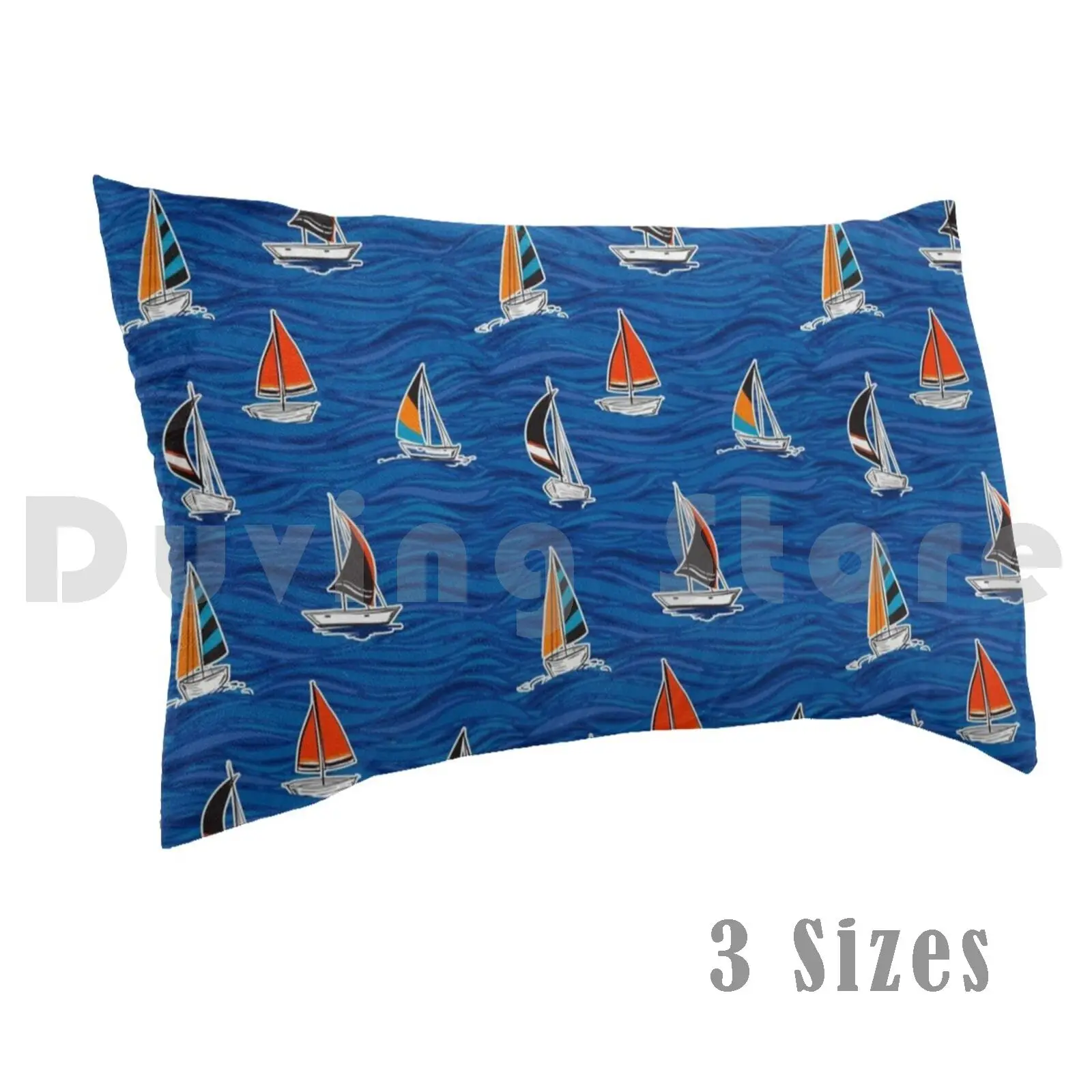 SailboatPillow case Amkrdh Sailboat Preppy Sailboat Preppy Yacht Boat Sailing Preppy Sailing