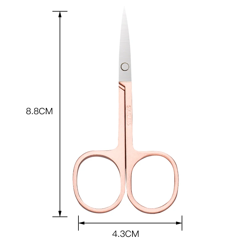 Nail Cuticle Nipper Scissors Stainless Steel Rainbow Tweezer Clipper Dead Skin Remover Scissor Plier Pusher Makeup Beauty Tool