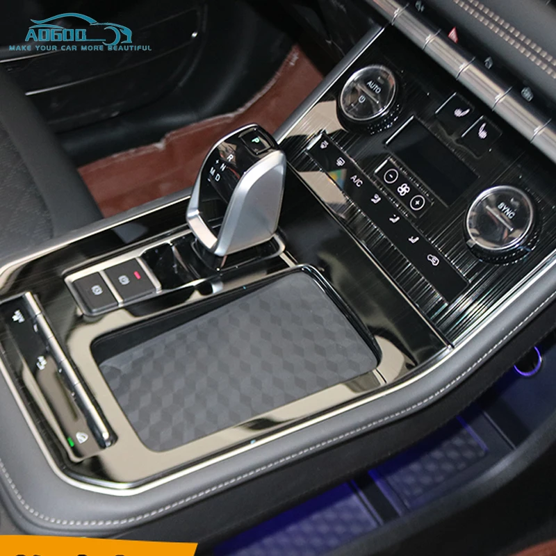 For Chery Tiggo 7 Pro 2023 2022 2021 Car Console Gearbox Panel Trim Frame Cover Sticker Strips Garnish Salon Stainless Steel