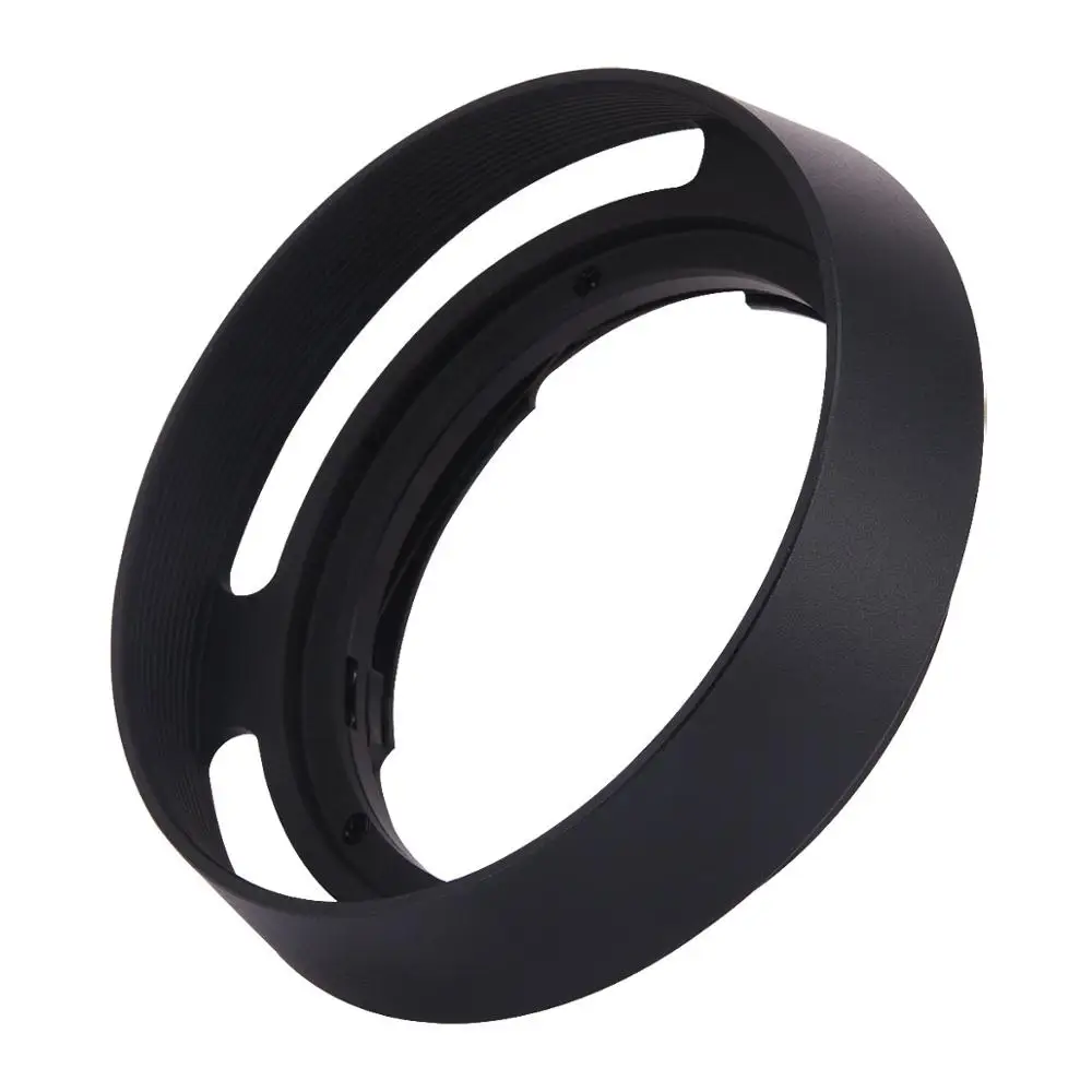 Haoge LH-ZV09 Round Metal Lens Hood for Carl Zeiss C Biogon T* 2.8/28 28mm f2.8 ZM, C Sonnar T* 1.5/50 50mm f1.5 ZM Lens Black