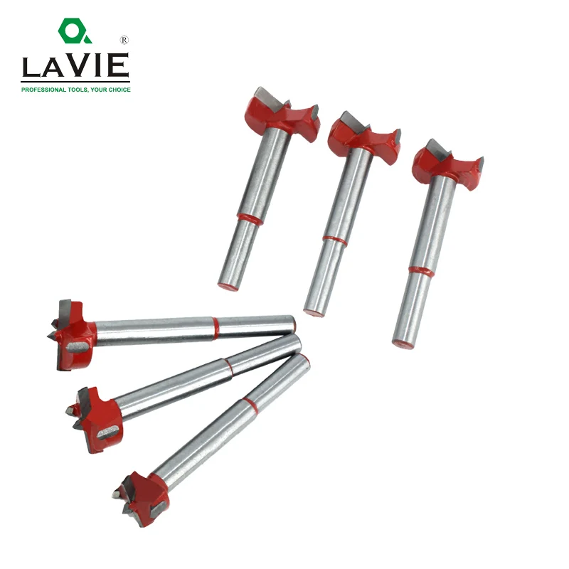 1 PC 15 Mm-60 Mm Forstner Bor Lubang Saw Cutter Engsel Membosankan Bit Round Shank Tungsten karbida Cutter