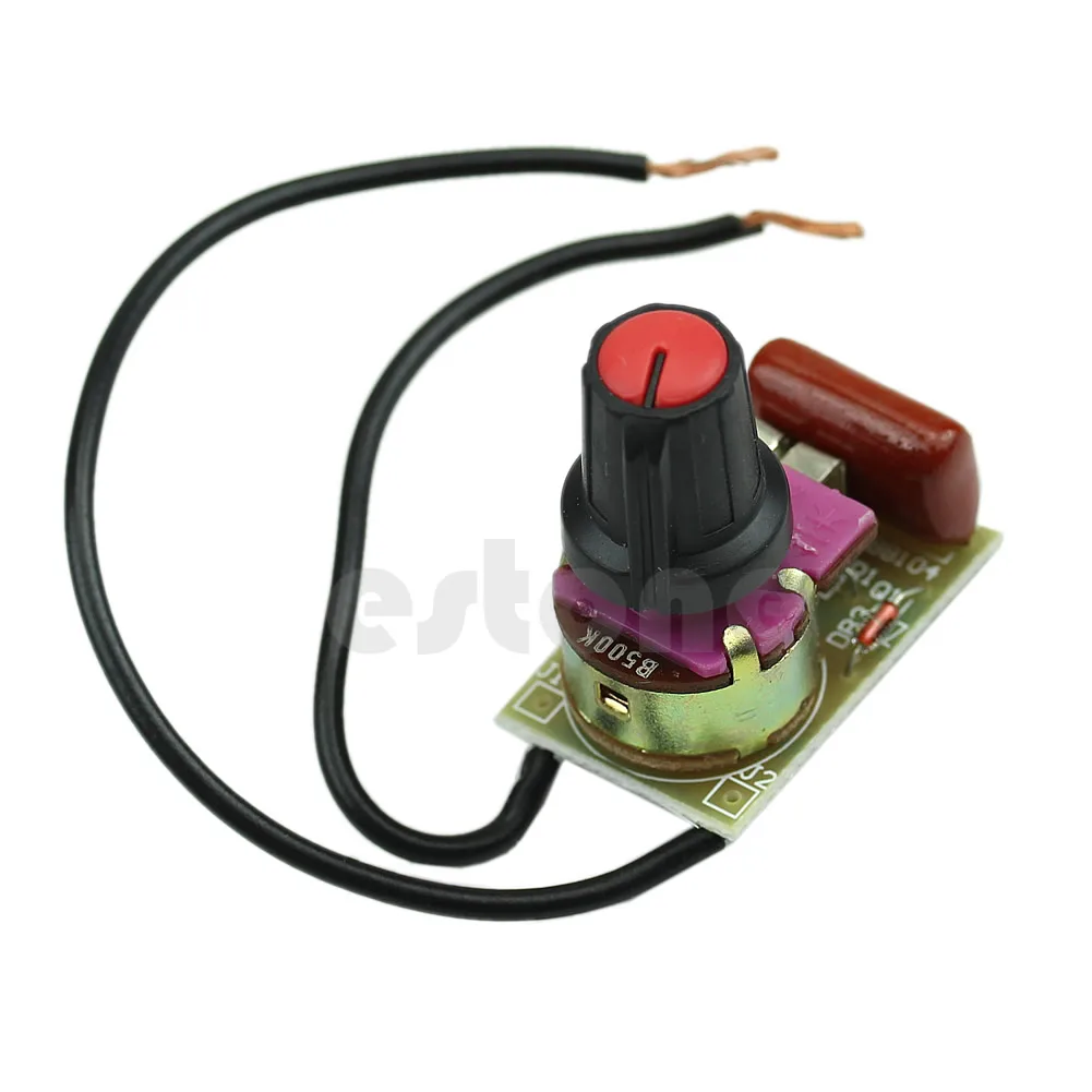 Dimmer Module 100W met Schakelaar Snelheidsregeling Module DIY Kit Voor Arduino