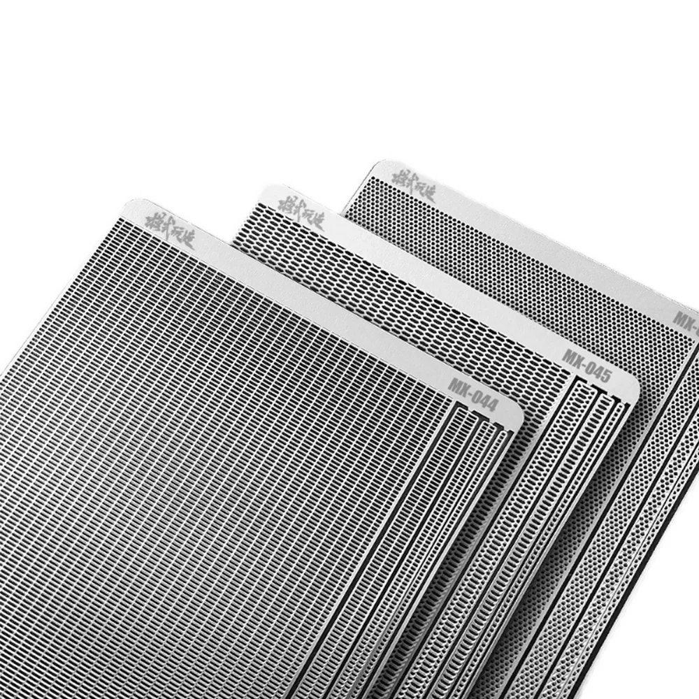 DIY Modelling Metal Upgrade Parts Mesh/mesh/dispersion Mesh Metal Etched Sheet Detail Modification Alteration Parts