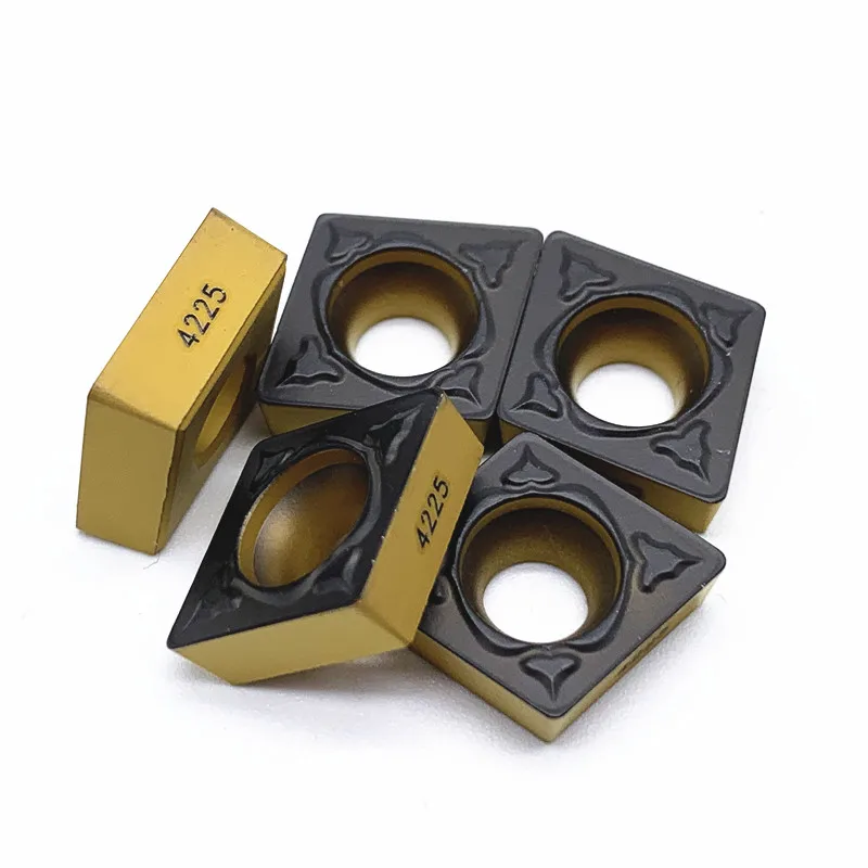 Imagem -06 - Carboneto de Inserção Cortador Cnc Torno Metal Ferramenta Torneamento Interno Atacado Ccmt 120404 120408 Pm4225 Ccmt120404 Ccmt120408 pm 4225