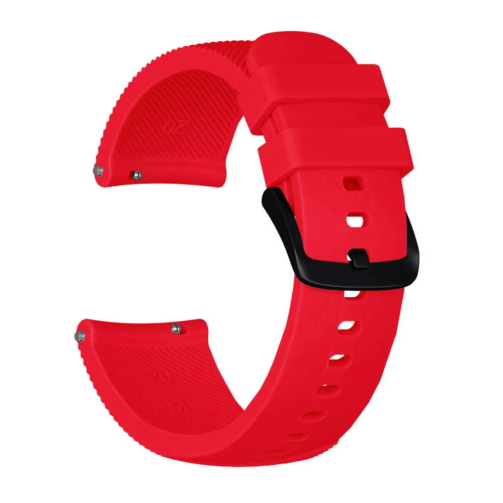 For Huawei Watch GT 2 42mm Strap 20mm Soft Silicone Wristband Replacement Watchbands Bracelet For Honor Magic Watch 2 42mm