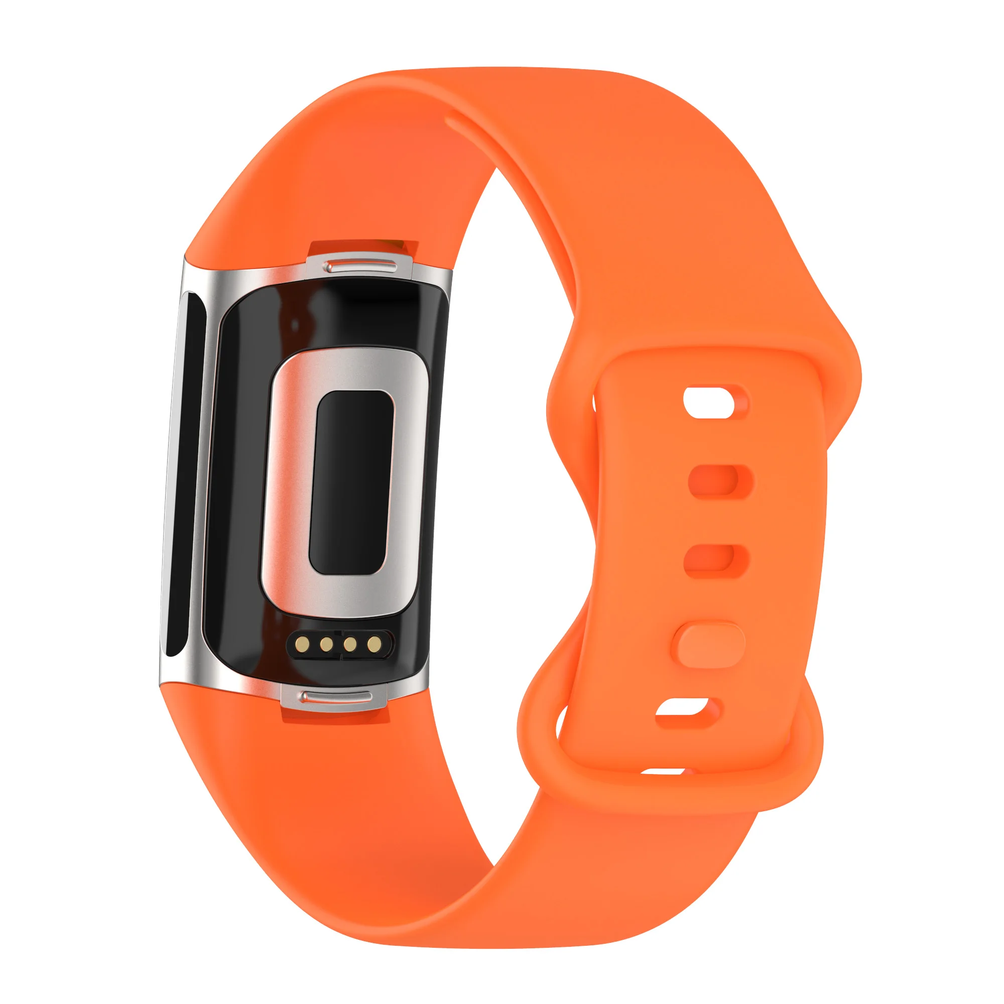 Smart Watch Soft Silicone Band Straps For Fitbit Charge 5 6 Watch Band Replacement Sport Strap Wrist Bracelet Accessories Correa image 4