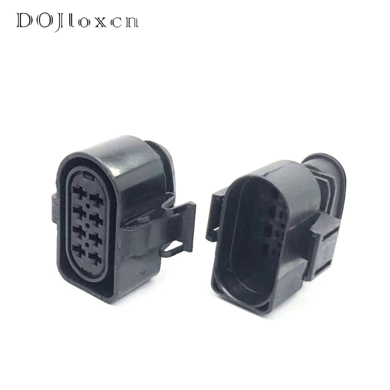 2/5/10/20 Sets 8 Pin Automobile Oil Fuel Spray Nozzle Black Plug Diesel Common Rail Crankshaft Sensor For VW 3A00973834 3A097373