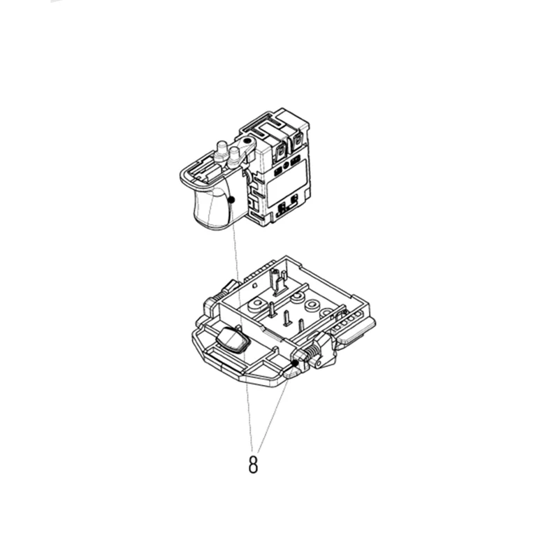 

Switch for METABO PowerMaxxSSD12 PowerMaxxBS12 PowerMaxxBS12Q 343411940