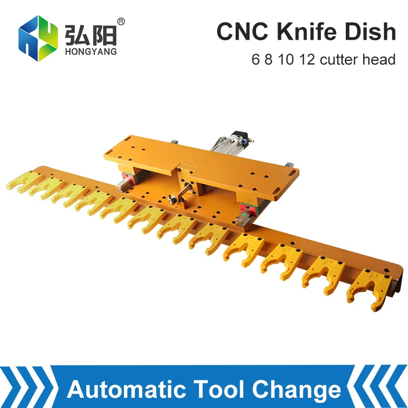 CNC Machine Tool Magazine ISO BT Straight Tool Changer ATC Spindle Motor Automatic Tool Changer Tool Holder 6-12 Stations