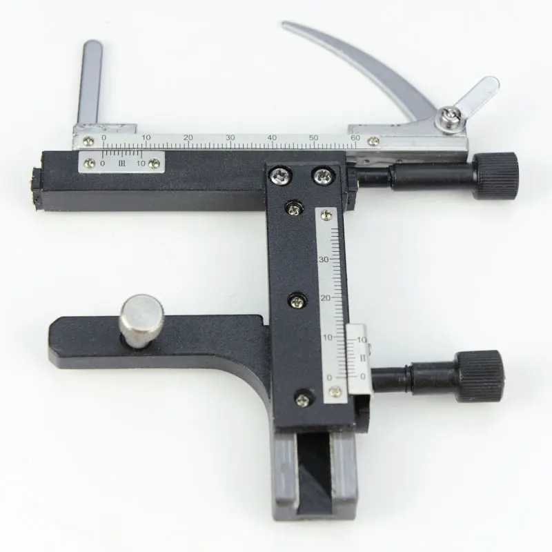 

Microscope Stage X-Y Moveable Stage Caliper with Scale Biological Microscope Accessories Attachable Mechanical Stage