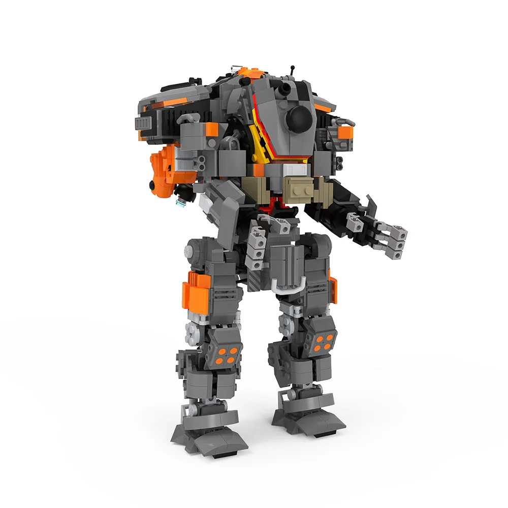 MOC Titanfalls  2 Kane's Scorch Titans Building Blocks Set Machine Mecha Robot Bricks Building Model Toys For Children Gifts