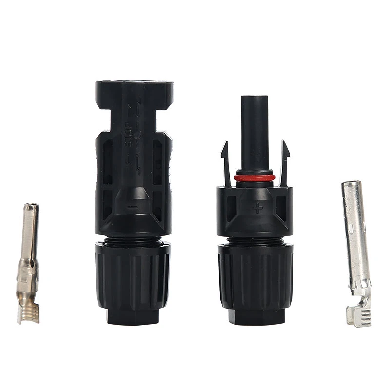1000V Photovoltaic PV Male And Female Combiner Box Inverter Panel Plug Waterproof IP67 Solar Connector