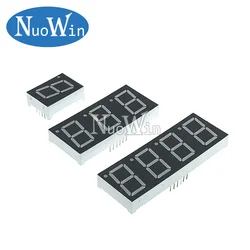 2pcs 0.8inch LED display 7 Segment 1 Bit/2 Bit/3 Bit/4 Bit Digit Tube Red Common Cathode / Anode Digital 0.8 inch led 7segment