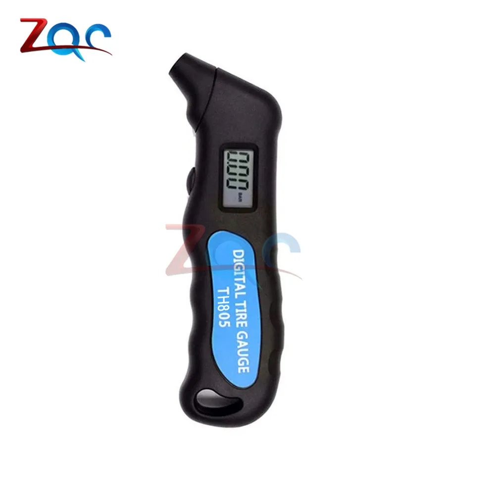 Portable LCD Digital Tire Air Pressure Gauge Tyre Pressure Meter Tester Barometers for Car Truck Bike Motorcycle